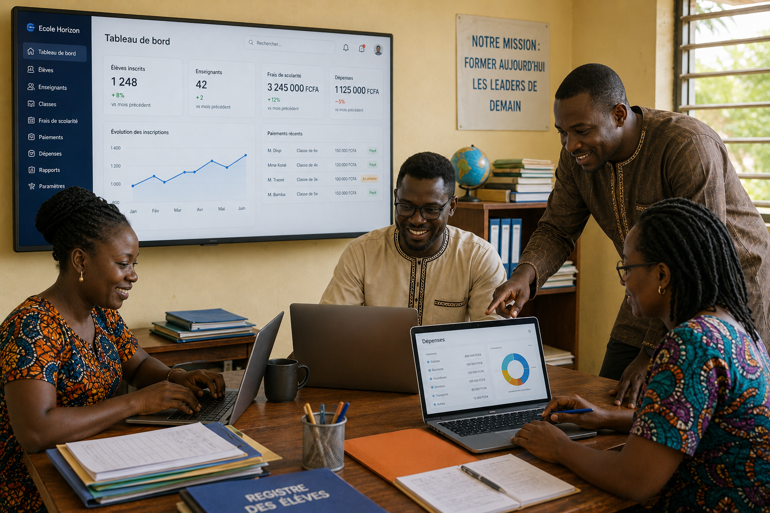 Faciliter les taches Administartives